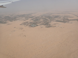 przed lądowaniem, Dubaj